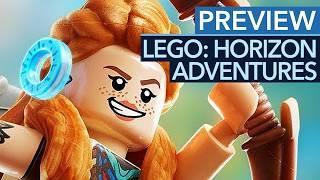 Aloy und die Robo-Dinos machen auch in LEGO eine gute Figur! - Horizon Adventures in der Vorschau