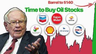 Buy Oil Stocks Now? $140/Barrel | Stock analysis of XOM, CVX, SHEL, Repsol, Vår Energi, Aker BP