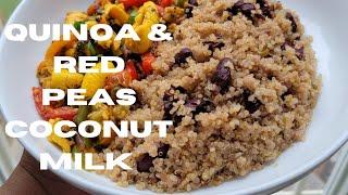 Quinoa and Red Peas