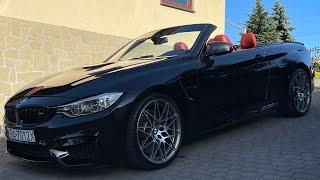 BMW M4 cabrio competition 2016, performance exhaust, walkaround, POV, sound, acceleration.