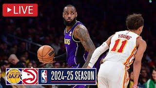 NBA LIVE! LA Lakers vs Atlanta Hawks | January 4, 2025 | Hawks vs Lakers NBA LIVE 2K25