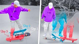 10 Skateboard Tricks you didn't know for absolute beginners