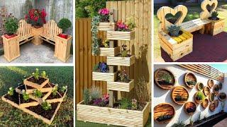 44 Creative Pallet Garden Ideas for Your Outdoor Space | garden ideas