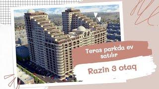 Razində teras parkda ev satılır