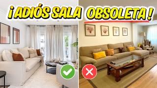  ¡Adiós a lo Obsoleto! Decoración de Salas 2025: Tendencias Imprescindibles