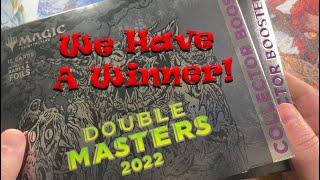 Double Masters 2022 OMEGA Collector Booster Opening - FULL Box WINNER Announced!