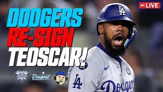 BREAKING: DODGERS RE-SIGN TEOSCAR HERNANDEZ TO 3-YEAR DEAL! CONTRACT DETAILS REVEALED!