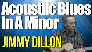 Acoustic Blues In A Minor Guitar Lesson + Tutorial