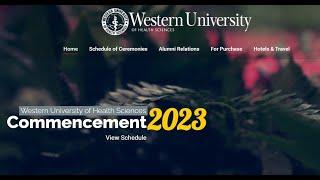 WesternU College of Dental Medicine & College of Pharmacy: Commencement (2023)