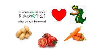 Learn Chinese Topic 7 Vegetables 蔬菜