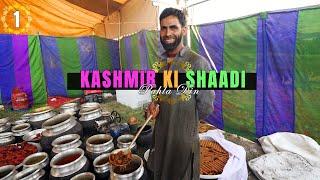 Exotic Four-Course Wazwan | Mehndi Raat Preparations at a KASHMIRI WEDDING in Srinagar, India 