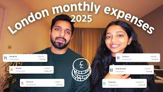 2025 Monthly Expenses in London as an Indian couple  | Real Cost of Living in 2025 