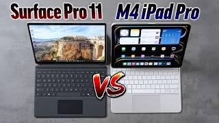 Surface Pro 11 vs M4 iPad Pro - The REAL Pro Tablet?!