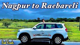 RoadTrip 2024: EP 02 | Dropping Pixie | Nagpur to Raebareli | via Katni Rewa Road | Roving Couple