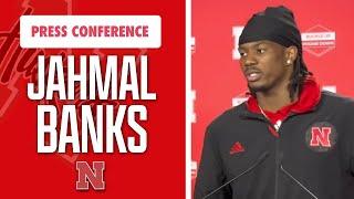 Nebraska Football WR Jahmal Banks speaks with the media following 44-25 win over Wisconsin I GBR