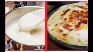 Easy bechamel for a tasty potato pie