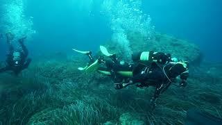 dive in Avlaki, Halkidiki, Greece