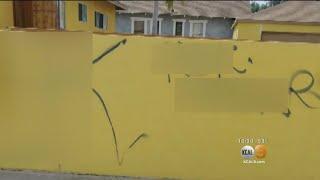 Hate Message Sprayed On Home In Lawndale