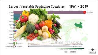 Largest Vegetable Producing Countries