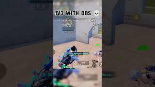 Save teammate with Quick 1v3#bgmi #jonathan #viral