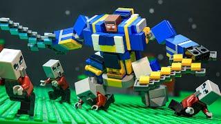 Story of Dark Heroes : Herobrine Returns | Lego Minecraft Animation