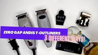 3 Ways To Zero-Gap Andis T-Outliner Cordless, Corded, The Rich Barber Blade Setter Andis Tool How To