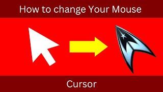 How to Change Your Mouse Cursor In 100 Second @iqraCS