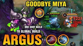 ARGUS IN GOLD LANE  NEW ONE SHOT BUILD BRO [ AUTO WIN ] || ARGUS BEST BUILD 2024