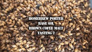 Homebrew All Grain Porter Base 60L Brown Coffee Malt Tasting 2