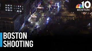 Shooting reported on Boylston Street in Boston