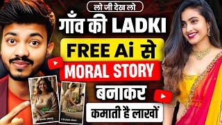 Ai Moral Story Video Kaise Banaye? | True Words Jaisa Video Kaise Banaye? | Ai Video Kaise Banaye?