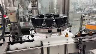 high speed rotary powder bottling machine|YQ machinery auger powder filler #equipment