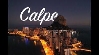 Amazing Calpe. Cinematic movie peaceful and relaxing.