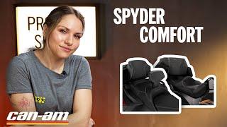 Product Series: Can-Am Spyder Comfort Accessories | Can-Am