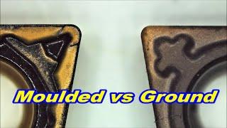 Ground Vs Moulded carbide inserts for small cnc lathes