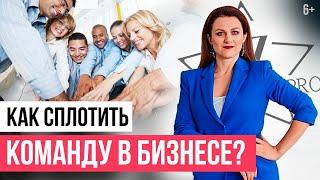 Как сплотить коллектив и создать сильную команду для бизнеса? / Управление сотрудниками // 6+