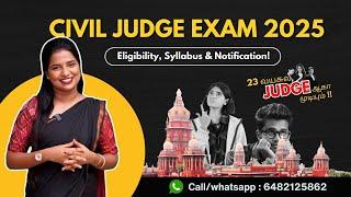 ️ Civil Judge Exam Eligibility Criteria & Official Notification! 