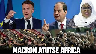 President Macron yatutse ibihugu bya Africa,agasuzuguro gakabije kuri africa, batangiye kumusubiza