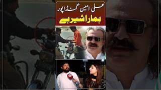 Ali Amin Gandapur Hamara Sher Hai #pti #cmkpk #aliamingandapur #ytshorts #rishwat #ptiofficial