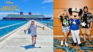 Our FIRST TIME on the Disney Magic Cruise Ship! Full 3-Night Experience *MEGA CRUISE VLOG*