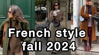 French style vibe Fall 2024 #oldmoney #style #pinterest #fashion #oldmoneylook