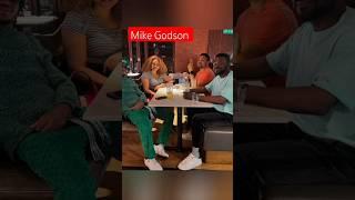 Mike Godson having a good time with friends