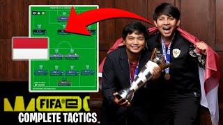 Indonesia's FM24 FIFAe Title Winning Tactics (Complete PIs)