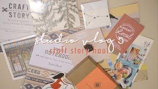 Craft Story Cebu Haul + My New Concrete Pieces Collection | Studio Vlog 5