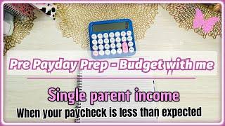 Mastering Your Money: Easy-to-follow Paycheck Budget Guide For Newbies | Modest Single Parent Income