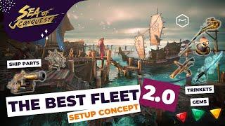 Optimizing Sea of Conquest Ship Setup: Strategy on Ship Part, Trinkets, & Gem Selection