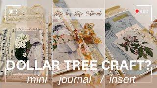 Use Your Scraps + Some DT Envelopes to Create This Adorable Journal! ! #dollartreecrafts #journaling