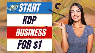 How To Start A KDP Business For $1 - Amazon KDP Low Content Books Tutorial