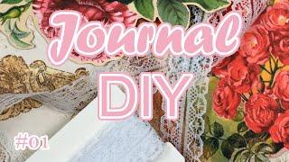 Journal DIY || Ephemera Book etc. || Craft with me || #01