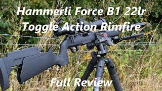 Hammerli Force B1 Toggle Action 22 LR, FULL REVIEW, Better than a regular  bolt action?